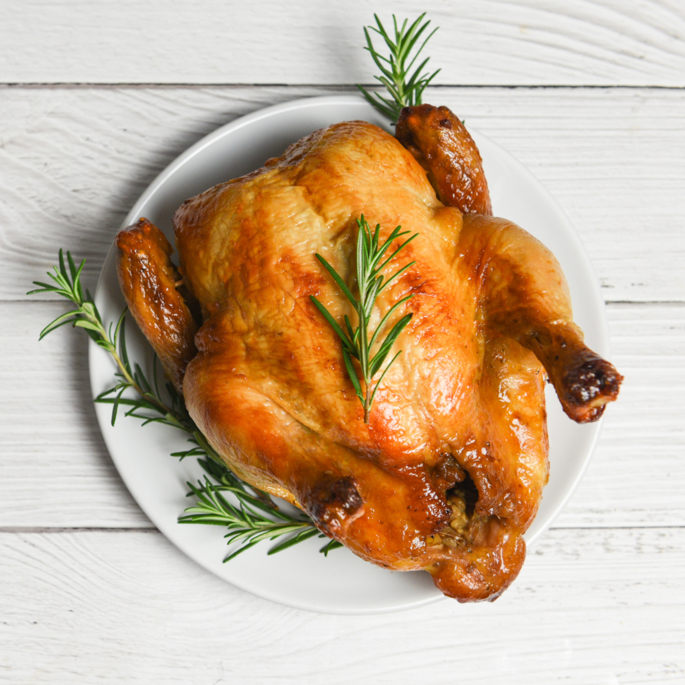 Salt & Pepper Whole Roasted Chicken