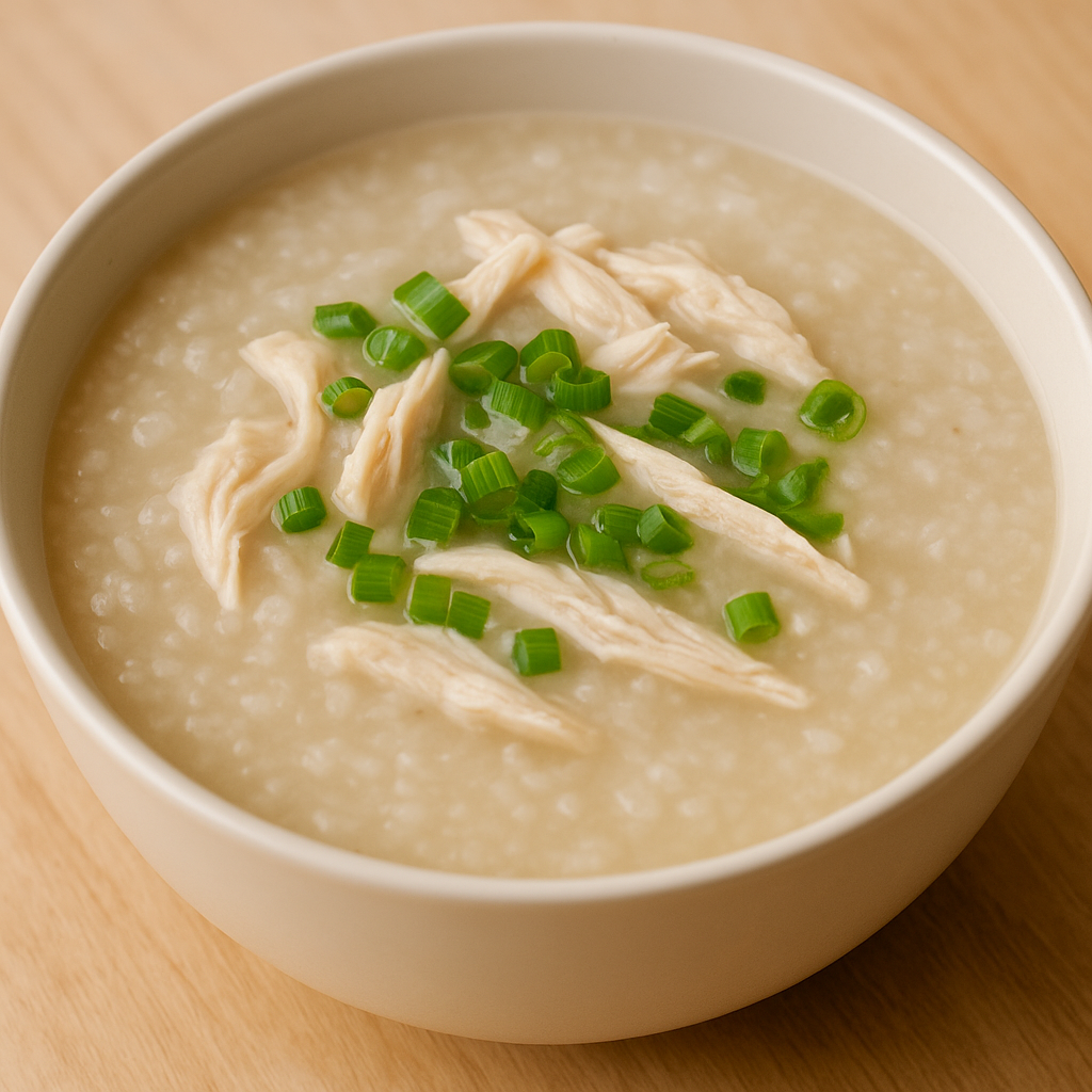 Chicken Ginger Scallion Congee